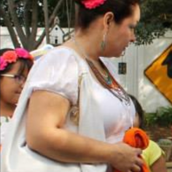 White Cotton Summer Maxi Dress - Picture 4 of 4